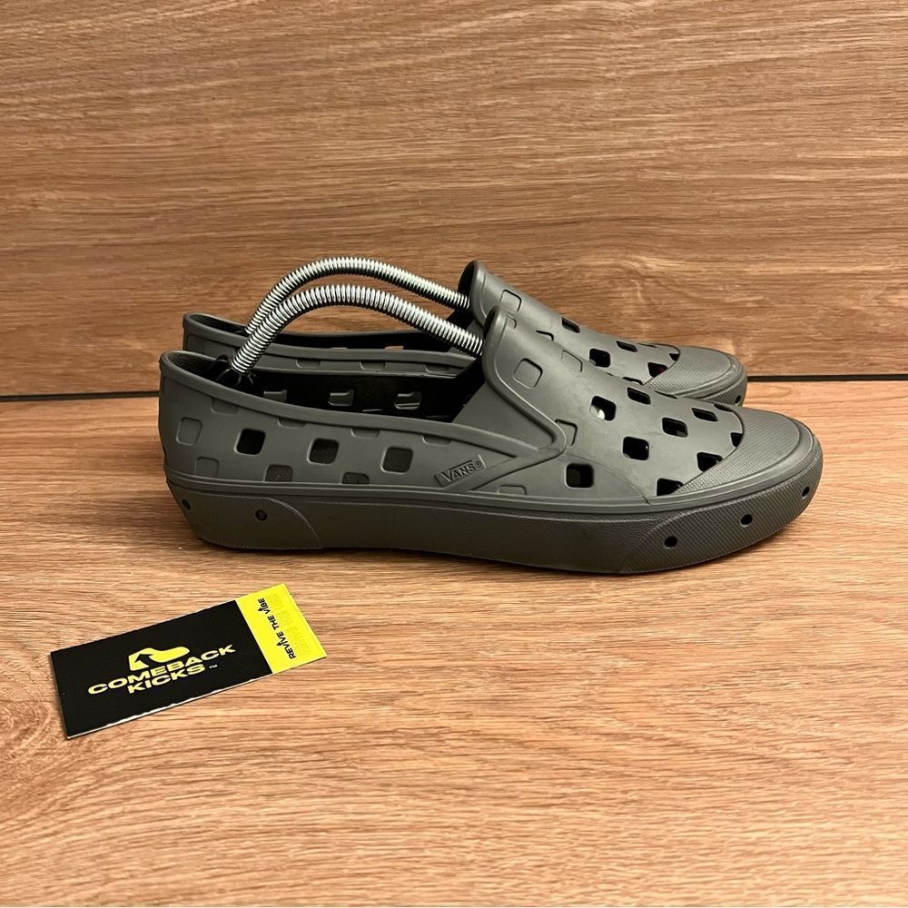 Vans UA Trek Slip On Grey Charcoal Water Shoes Mens Size 11